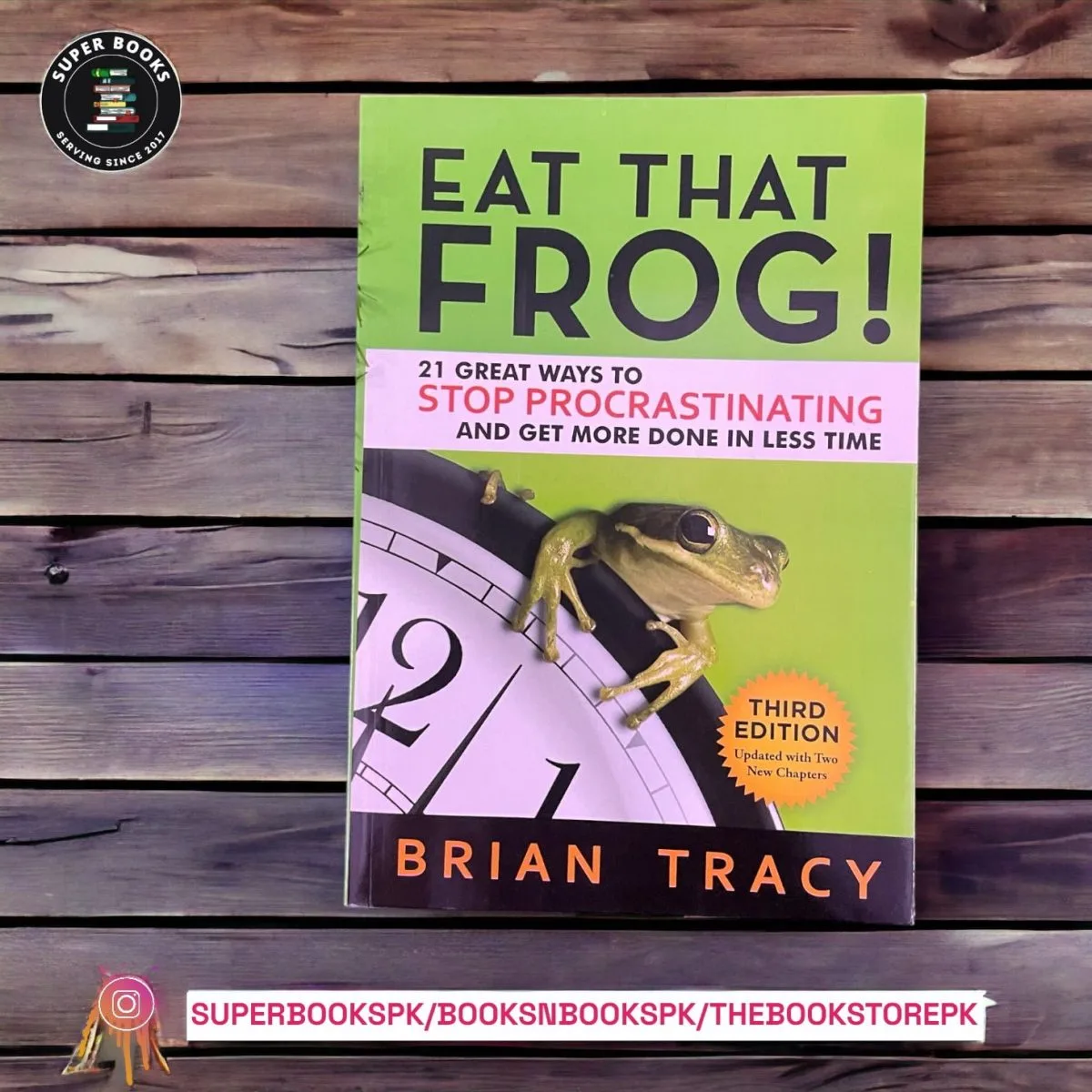 photoroom_20231026_151249.jpeg Eat That Frog! BY Brian Tracy - Image 1