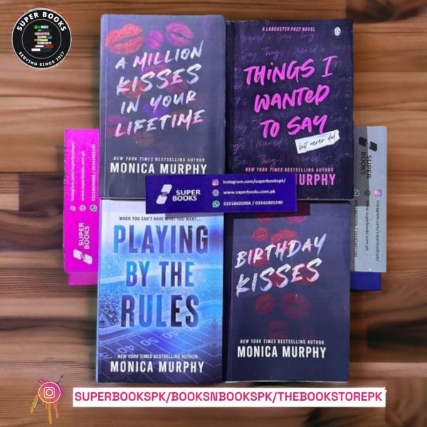 Pack Of 4 Books By Monica Murphy