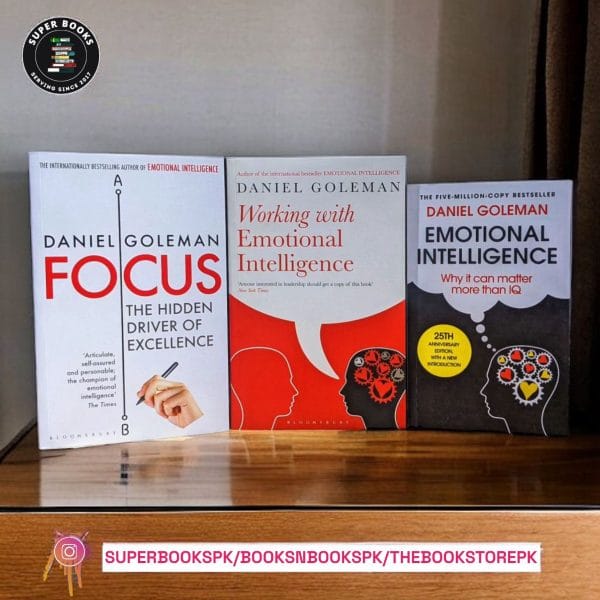 Pack Of 3 Books By Daniel Goleman