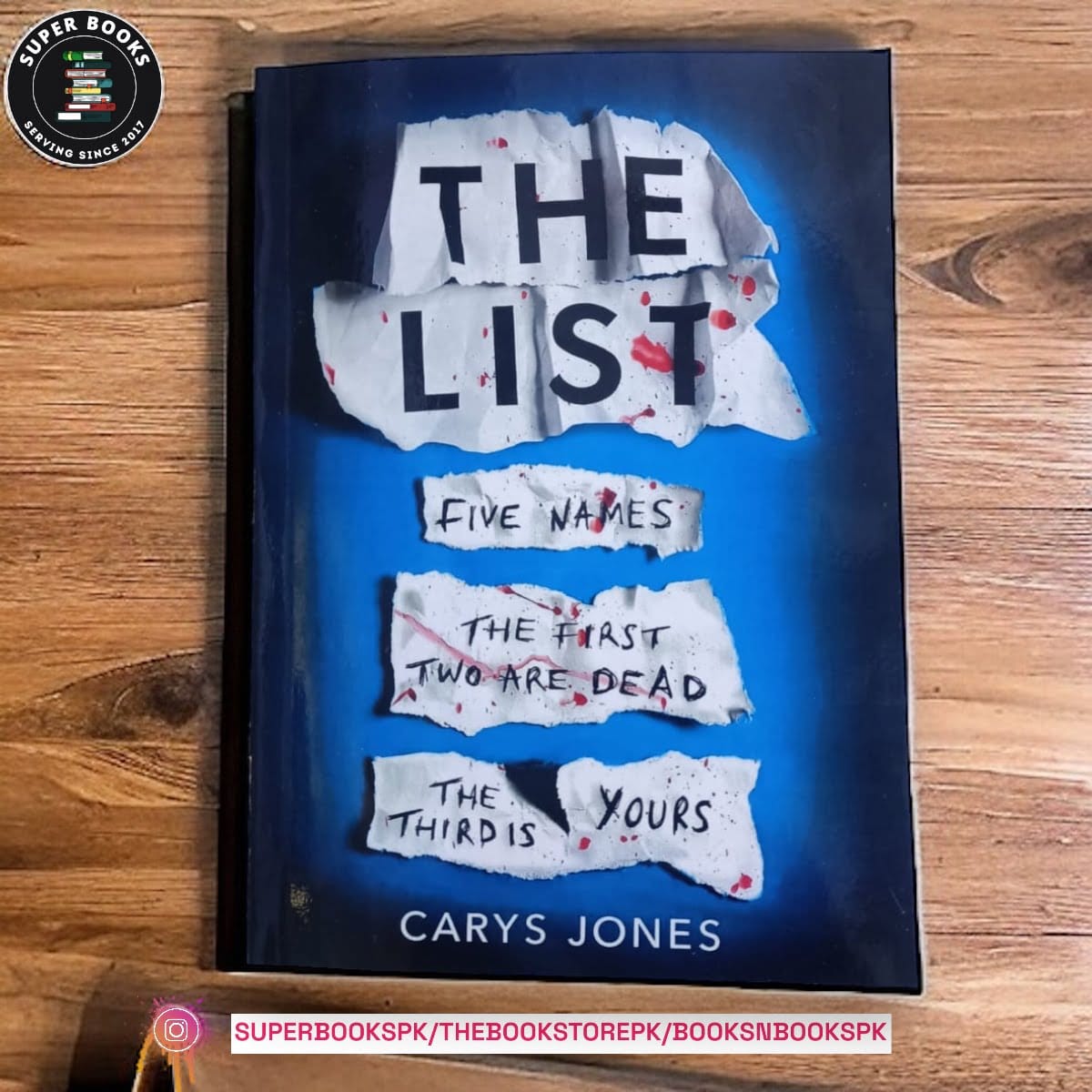 Photoroom_20240304_154222.jpeg The List by Carys Jones - Image 1