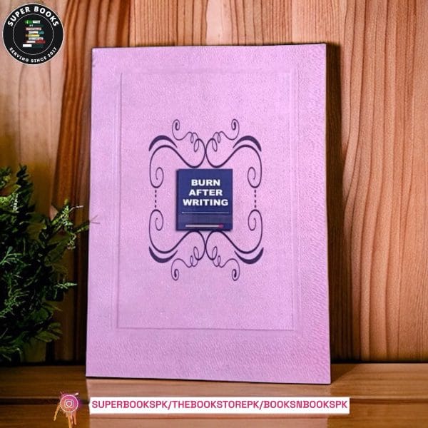 Burn After Writing BY Sharon Jones