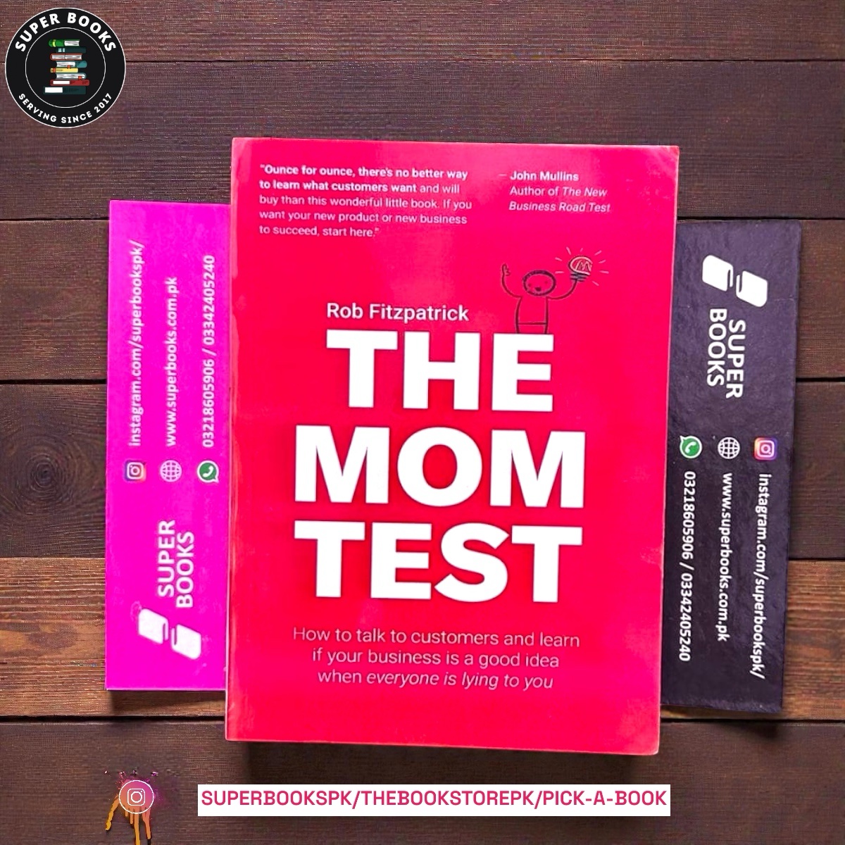 photoroom_20260112_225105 The Mom Test: How to talk to customers & learn if your business is a good idea when everyone is lying to you by Rob Fitzpatrick - Image 1