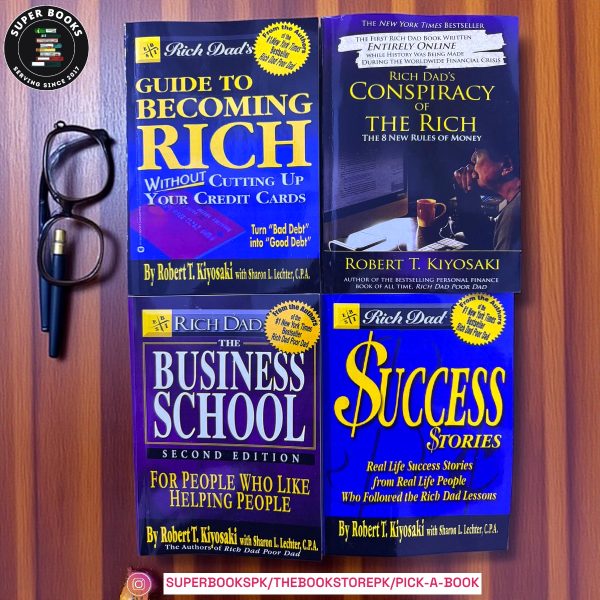 Rich Dad Bundle – 4 Books That Teach Wealth & Success
