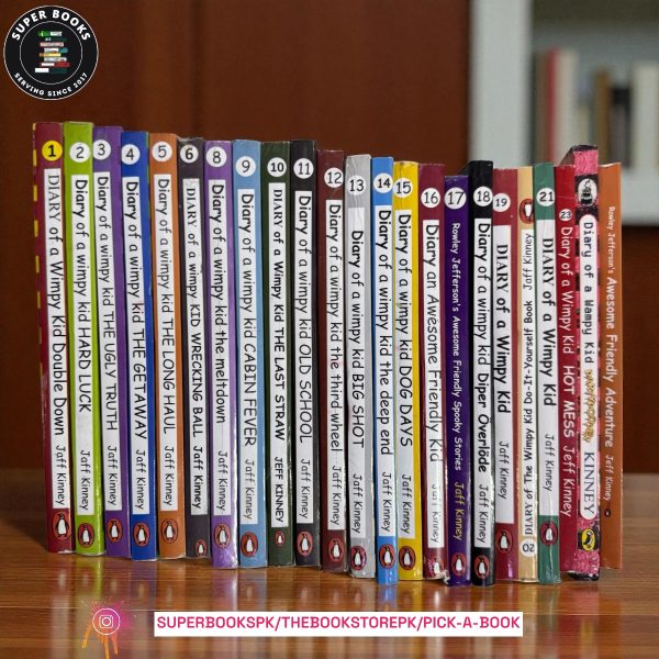 Diary of a Wimpy Kid by Jeff Kinney (23 Books)