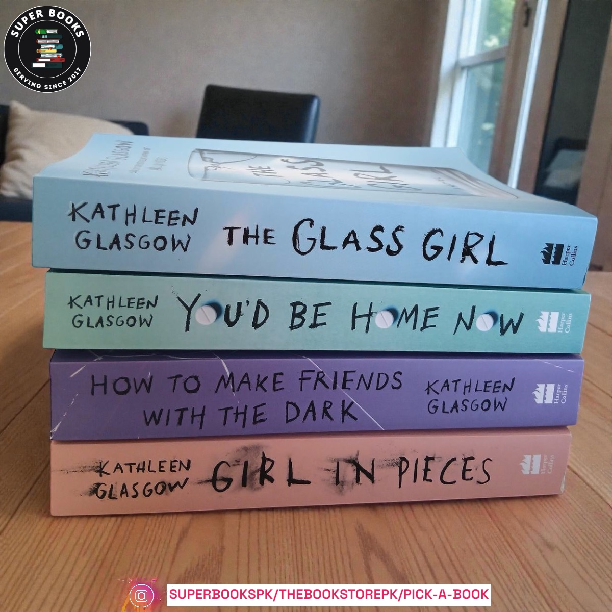 Photoroom_20251212_014107 Kathleen Glasgow 4-Book Collection Set - Image 1