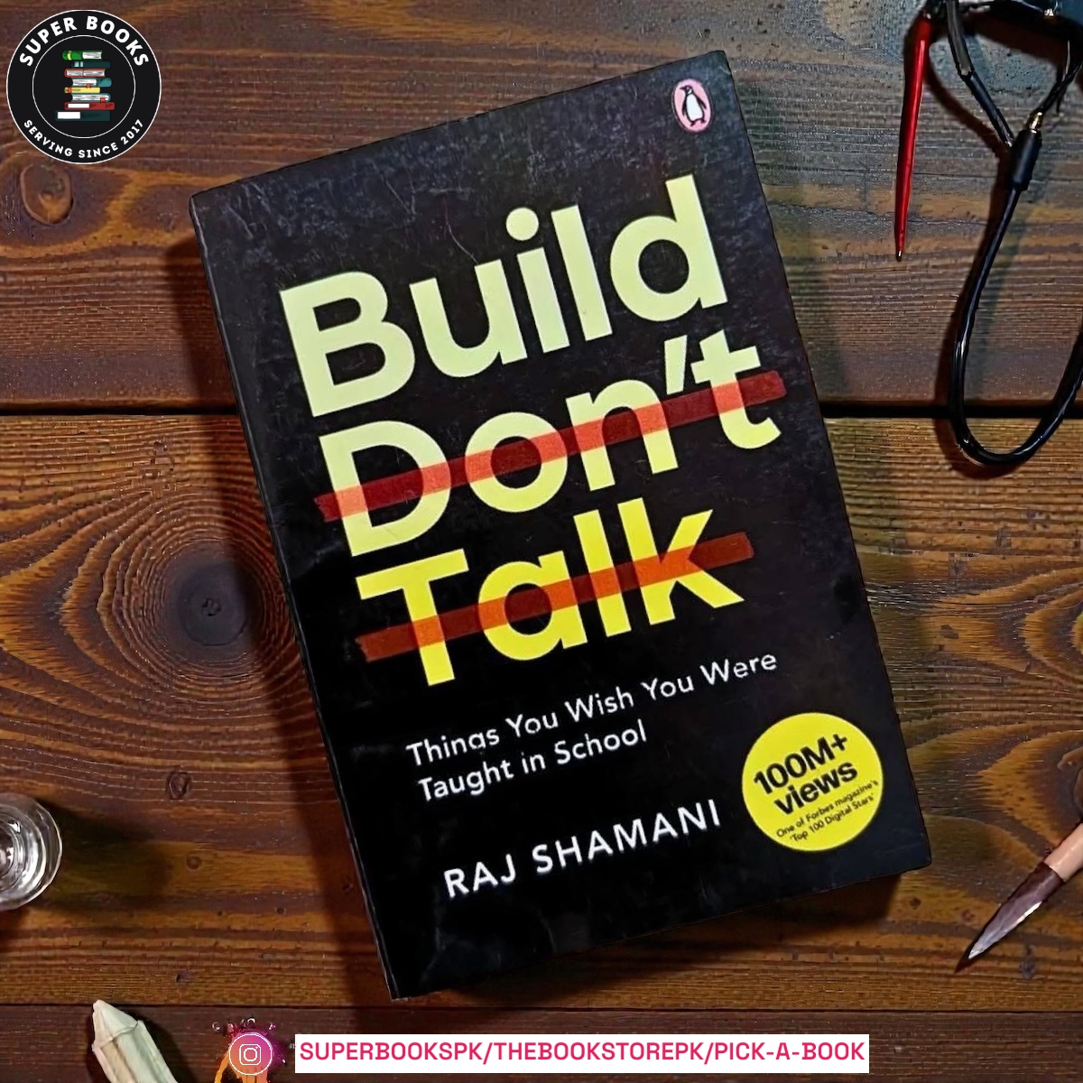 Photoroom_20251224_033929 Build, Don't Talk: Things You Wish You Were Taught in School by Raj Shamani - Image 1