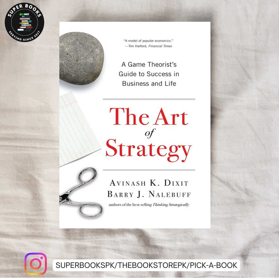 WWW.PICKABOOK.COM.PK (5) The Art of Strategy: A Game Theorist's Guide to Success in Business and Life by Avinash K. Dixit - Image 1