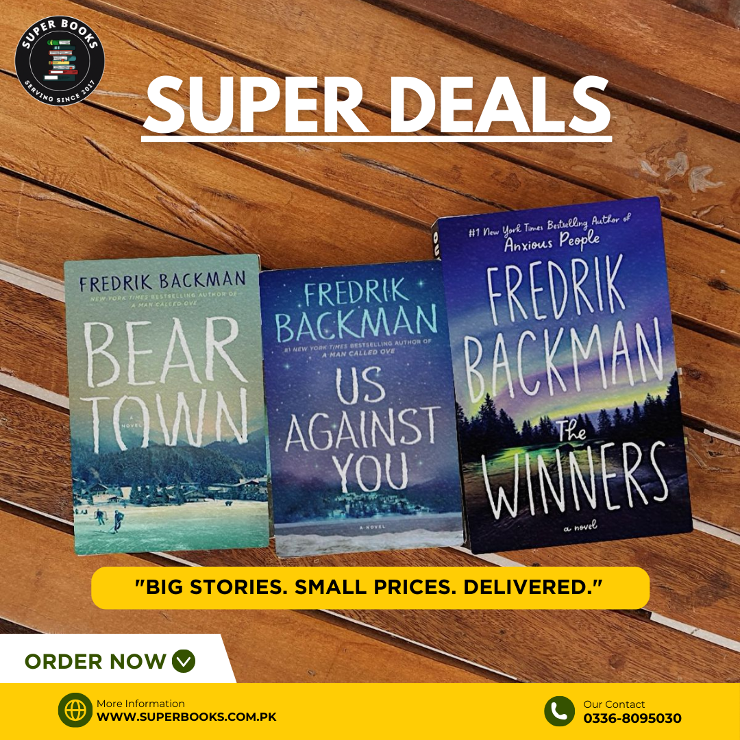 Green Modern Travel Deals Instagram Post (4) The Beartown Trilogy by Fredrik Backman - Image 1