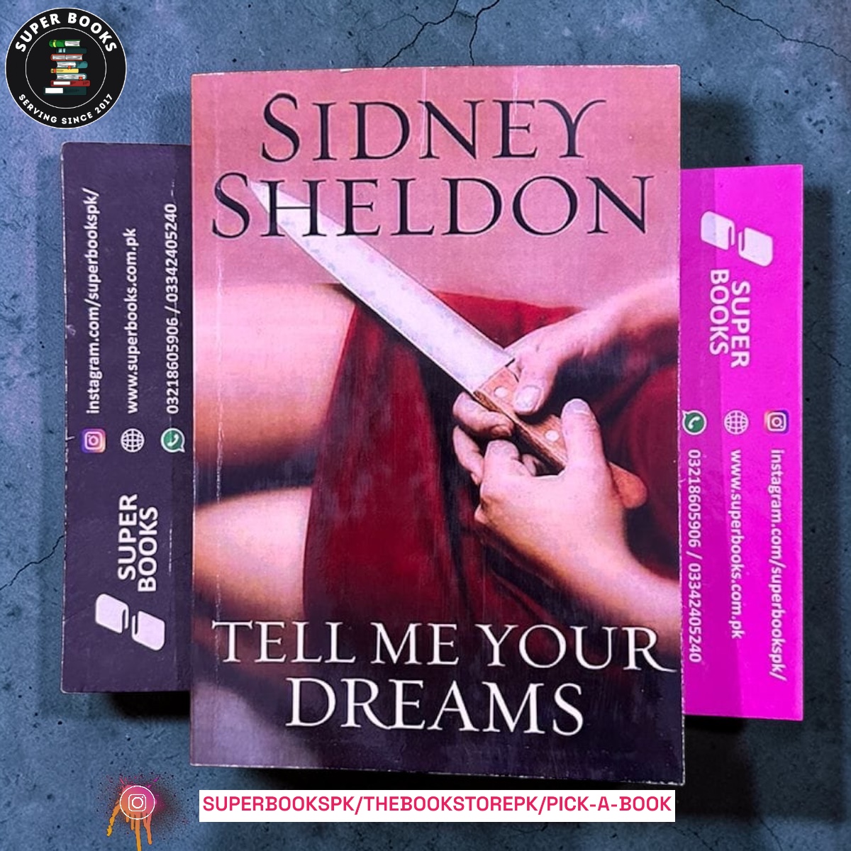 Photoroom_20260310_033117 Tell Me Your Dreams by Sidney Sheldon - Image 1