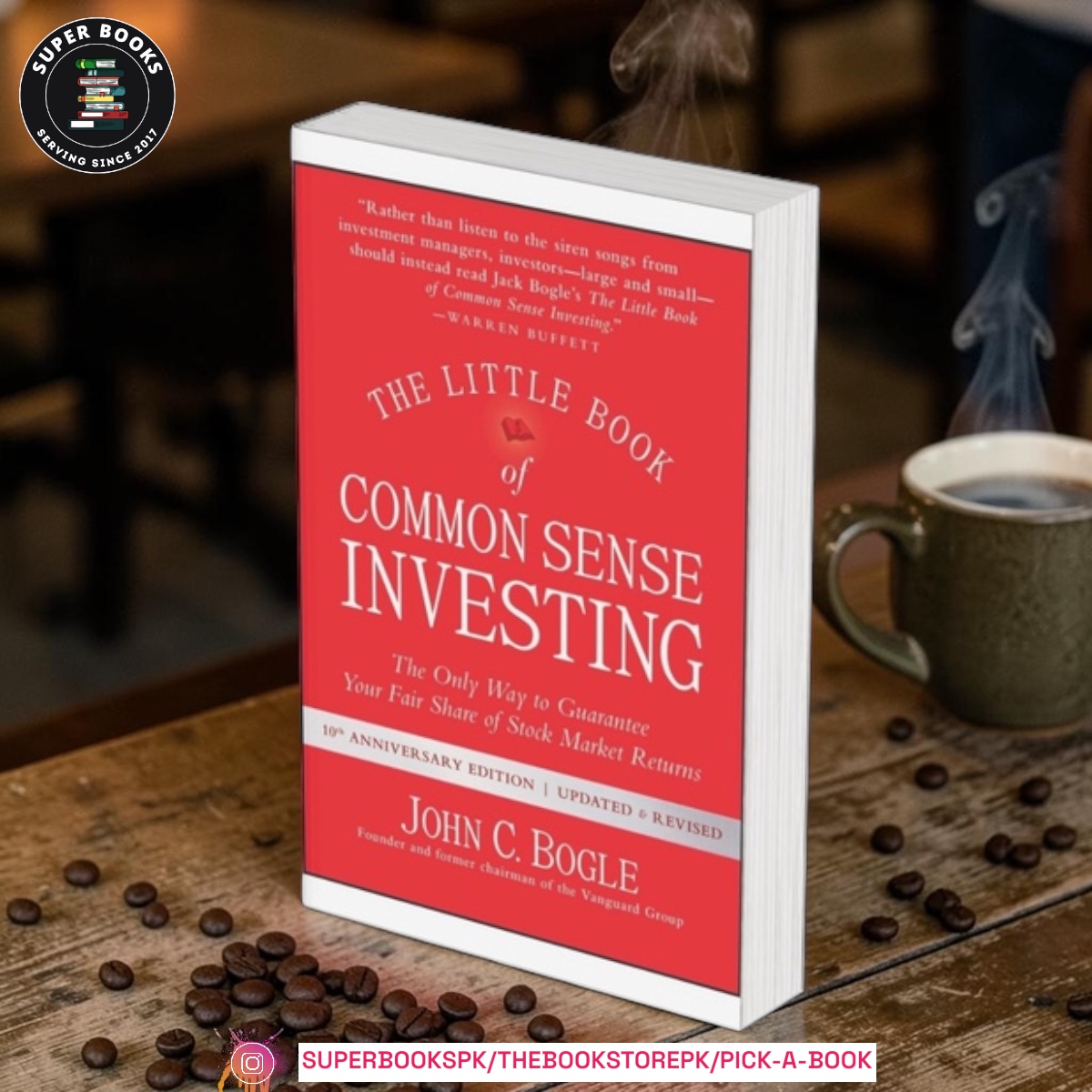 Photoroom_20260508_192012 The Little Book of Common Sense Investing: The Only Way to Guarantee Your Fair Share of Stock Market Returns by John C. Bogle - Image 1