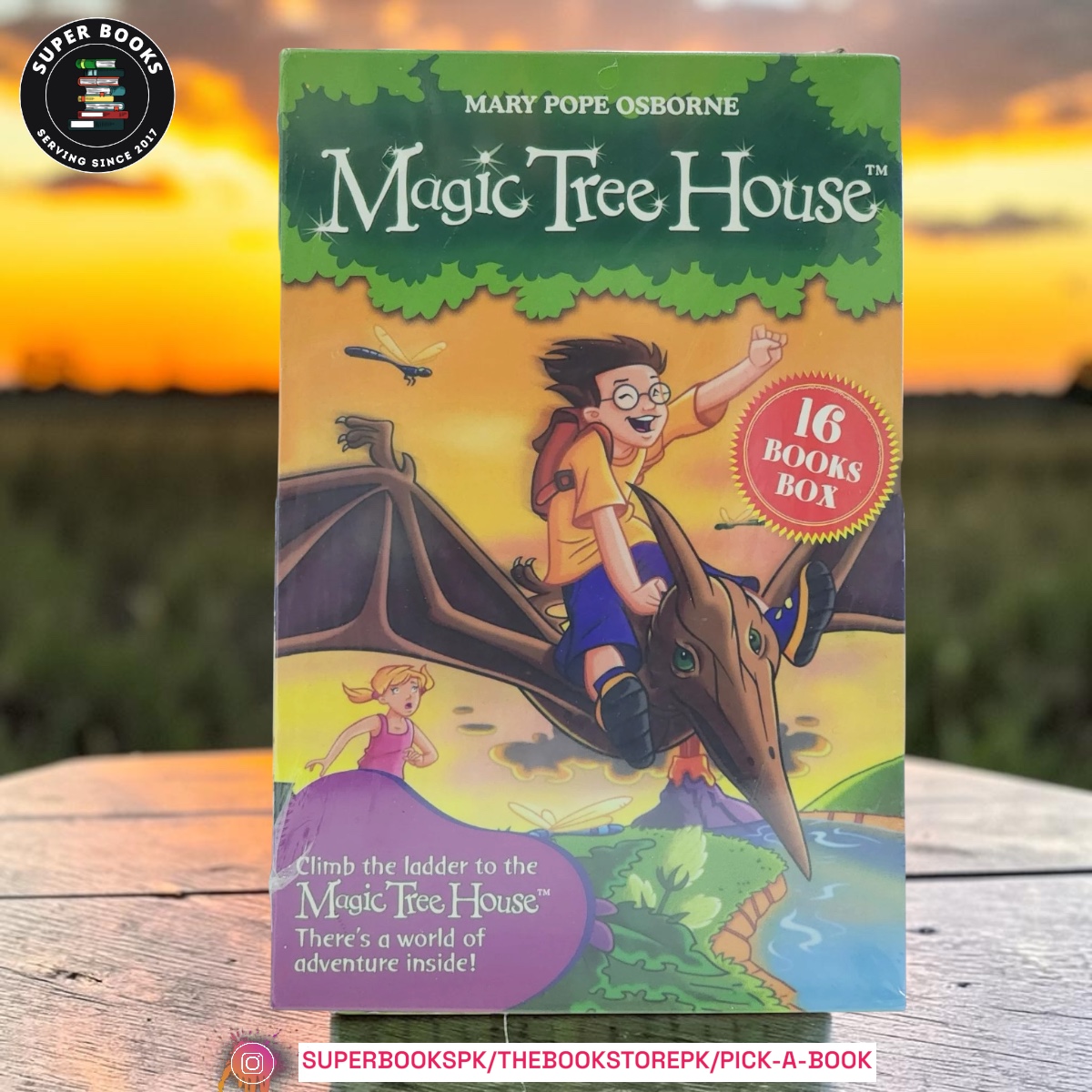 Photoroom_20260616_023805 Magic Tree House Series By Mary Pope Osborne (16 Books Box Pack Set) - Image 1