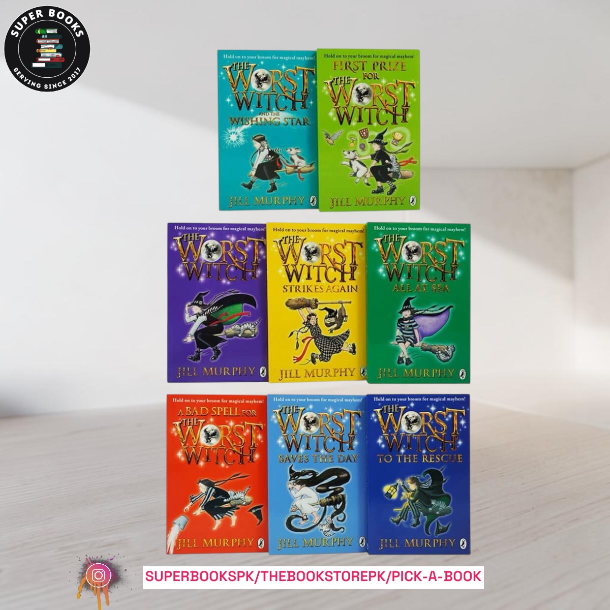 Photoroom_20260616_023912 The Worst Witch Series by Jill Murphy (8 Books) - Image 1