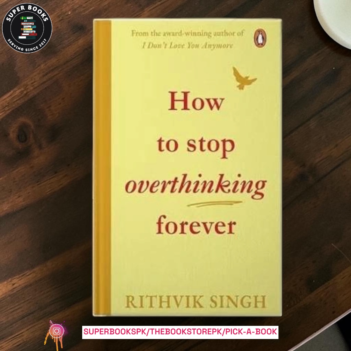 Photoroom_20260717_173544 How To Stop Overthinking Forever: A Life-Changing Book by Rithvik Singh - Image 1