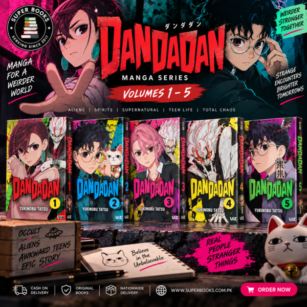 Dandadan Manga Series – Volumes 1–5