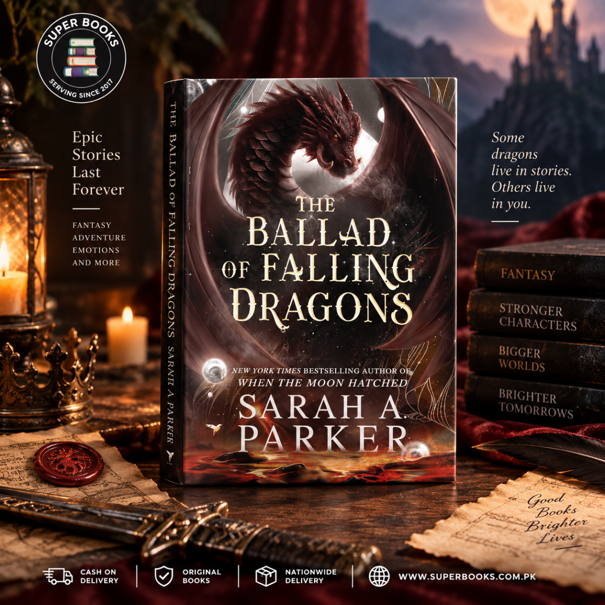3395B077-5438-4D80-A2CF-77FFD315A99B The Ballad of Falling Dragons by Sarah A. Parker - Image 1