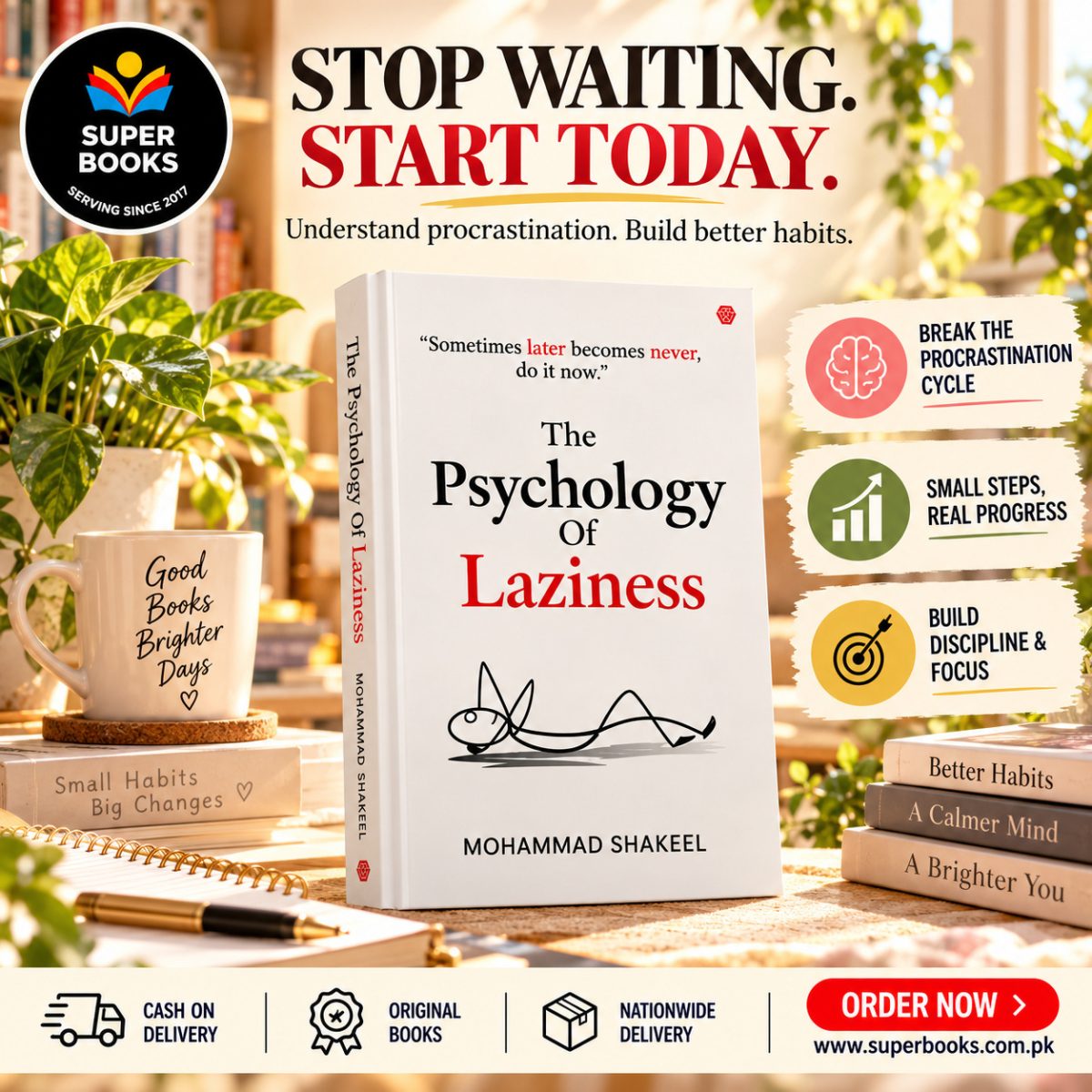The Psychology of Laziness by Mohammad Shakeel - Image 1