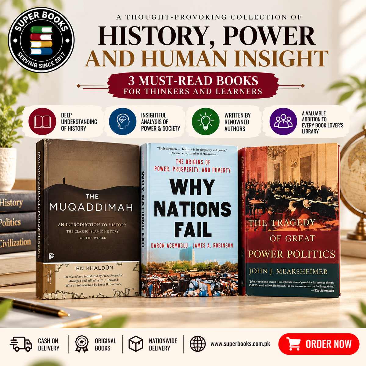 IMG_5385 History, Power & Politics – 3 Books Collection - Image 1