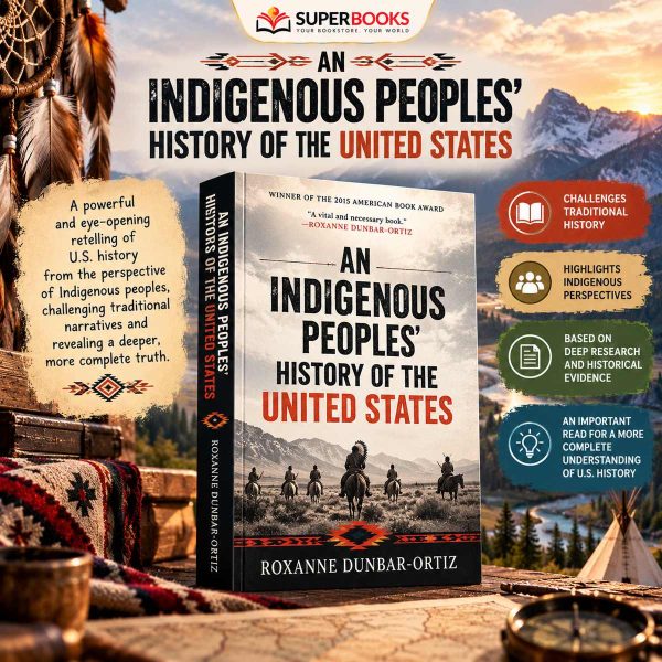 An Indigenous Peoples' History of the United States by Roxanne Dunbar-Ortiz (A4 Size)