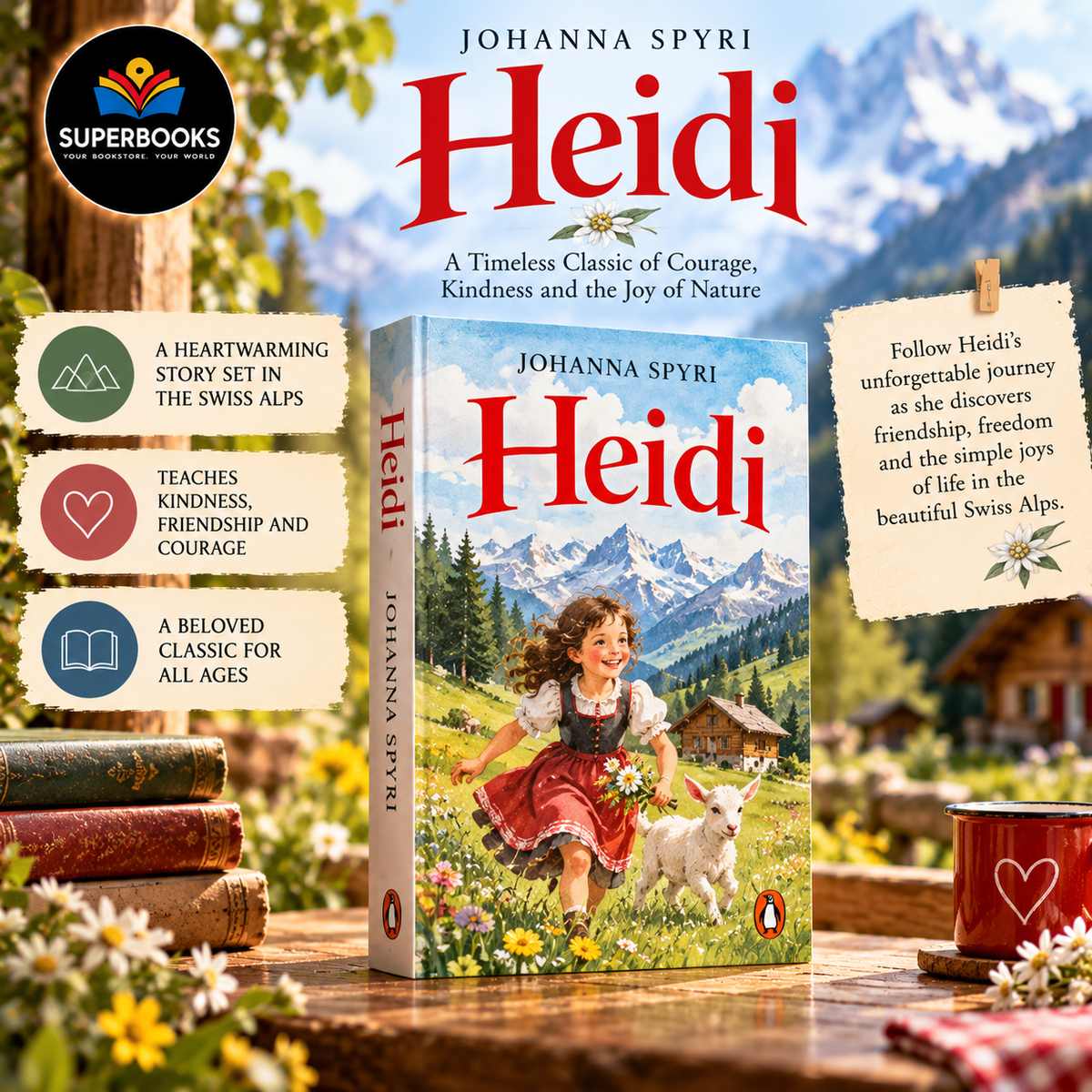 heidi_superbooks Heidi by Johanna Spyri - Image 1