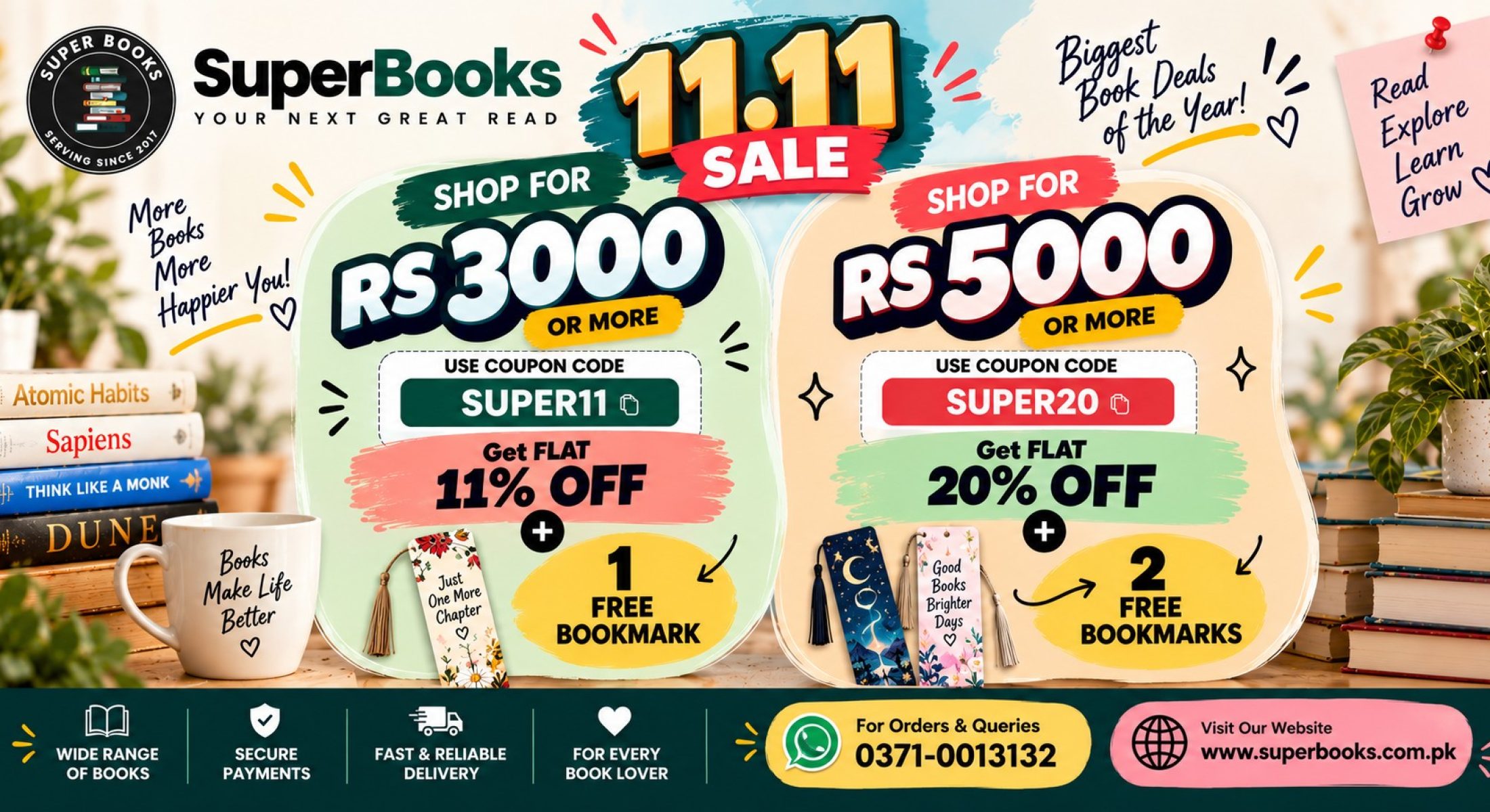 SuperBooks_11-11_Sale_Banner