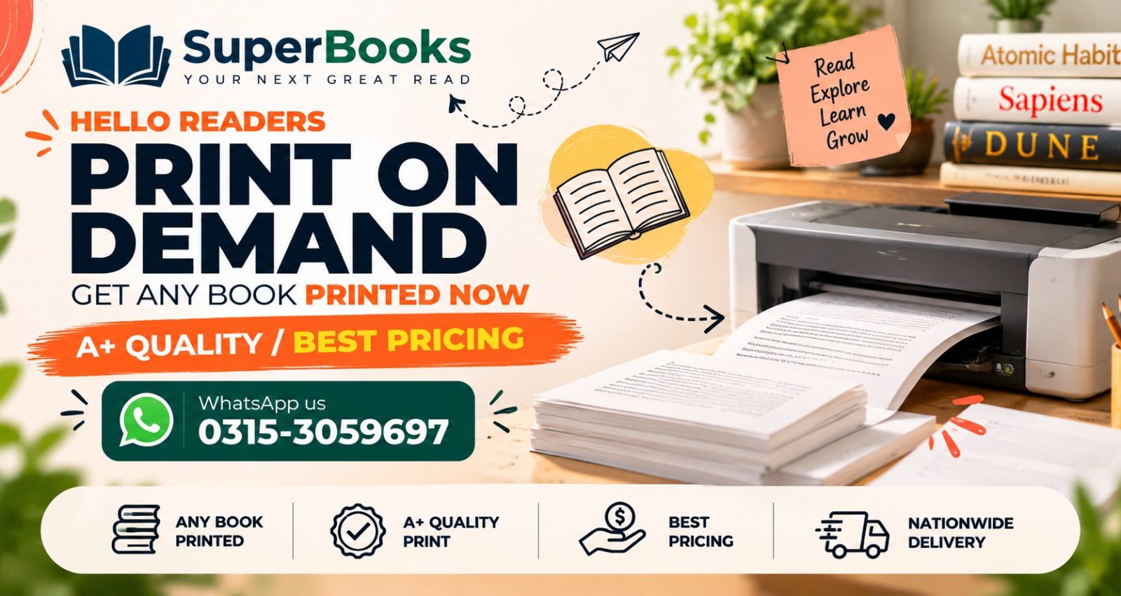 SuperBooks_Print_on_Demand_Banner
